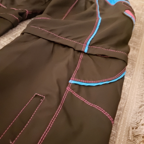 MRS Gem Over the Boot MX Convertible 2 in 2 pants/shorts.Black/Pink Womens Pants - Picture 9 of 16